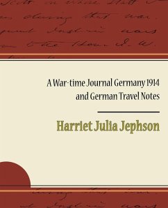 Cover A War-Time Journal Germany 1914 and German Travel Notes