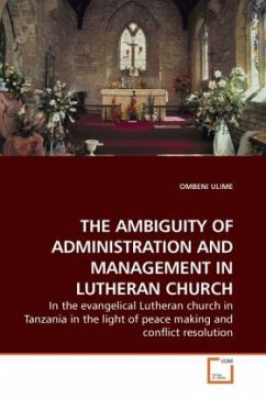 THE AMBIGUITY OF ADMINISTRATION AND MANAGEMENT IN LUTHERAN CHURCH - ULIME, OMBENI