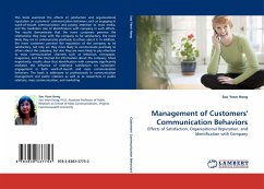 Management of Customers'' Communication Behaviors