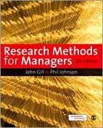Research Methods for Managers - Gill, John;Johnson, Phil
