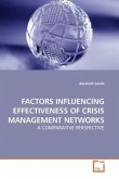 FACTORS INFLUENCING EFFECTIVENESS OF CRISIS MANAGEMENT NETWORKS