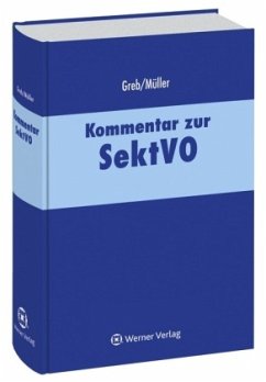 Kommentar zur SektVO - Greb, Klaus; Müller, Hans-Peter