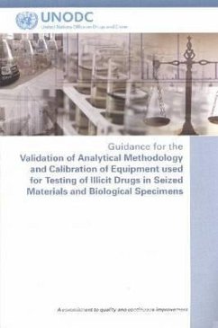 Guidance for the Validation of Analytical Methodology and Calibration of Equipment Used for Testing of Illicit Drugs in Seized Materials and Biologica - United Nations