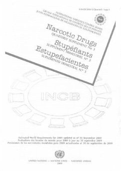 Narcotic Drugs: Estimated World Requirements for 2009 - Quarterly Supplement No.3 - United Nations