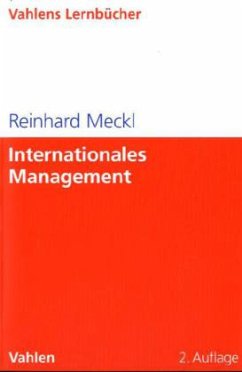 Internationales Management - Meckl, Reinhard