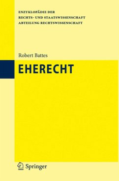 Eherecht - Battes, Robert