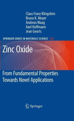 Zinc Oxide - Klingshirn, Claus F.;Waag, Andreas;Hoffmann, Axel