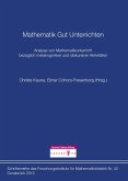 Mathematik Gut Unterrichten Mathematik Gut Unterrichten