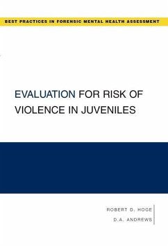 Evaluation for Risk of Violence in Juveniles - Hoge, Robert; Andrews, D a