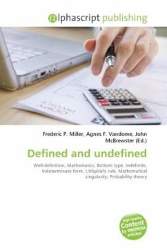 Defined and undefined