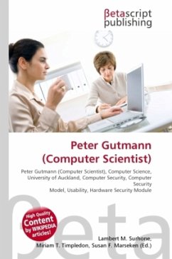 Peter Gutmann (Computer Scientist)