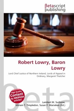 Robert Lowry, Baron Lowry