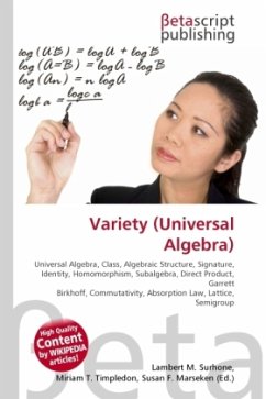 Variety (Universal Algebra) Variety (Universal Algebra)