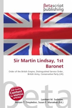 Sir Martin Lindsay, 1st Baronet