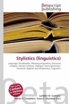 Cover Stylistics (linguistics)