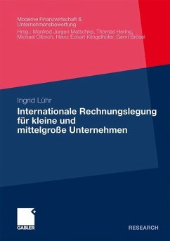 Internationale Rechnungslegung für kleine und mittelgroße Unternehmen - Lühr, Ingrid