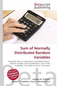 Sum of Normally Distributed Random Variables