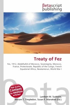 Cover Treaty of Fez
