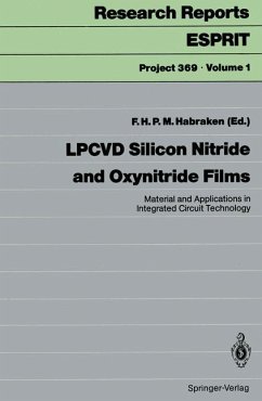 LPCVD Silicon Nitride and Oxynitride Films