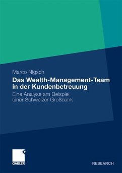 Das Wealth-Management-Team in der Kundenbetreuung - Nigsch, Marco