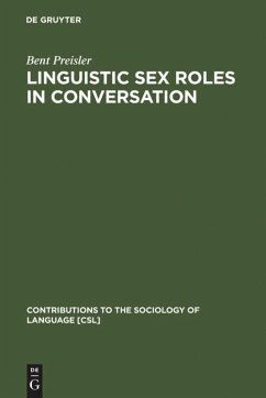 Linguistic Sex Roles in Conversation - Preisler, Bent