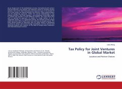 Tax Policy for Joint Ventures in Global Market - Zhong, Litao