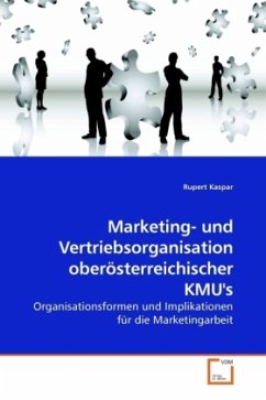 Cover Marketing- und Vertriebsorganisation oberösterreichischer KMU's