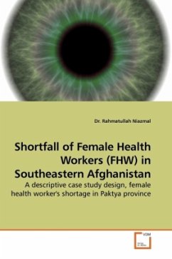 Shortfall of Female Health Workers (FHW) in Southeastern Afghanistan - Niazmal, Rahmatullah