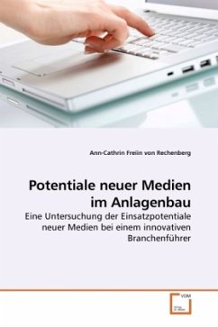 Potentiale neuer Medien im Anlagenbau - Rechenberg, Ann-Cathrin Freiin von