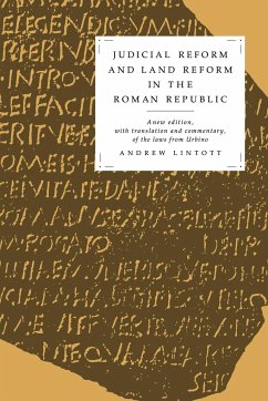 Judicial Reform and Land Reform in the Roman Republic - Lintott, Andrew William; Andrew William, Lintott