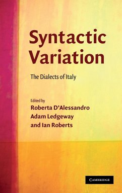 Syntactic Variation - D'Alessandro, Roberta / Ledgeway, Adam / Roberts, Ian (ed.)