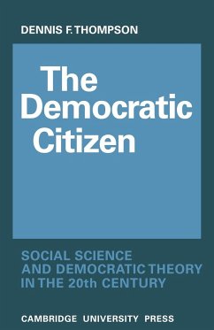 The Democratic Citizen - Thompson, Dennis F.; Dennis F., Thompson