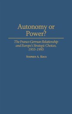 Autonomy or Power? - Kocs, Stephen A.