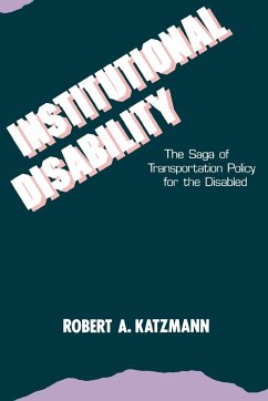 Institutional Disability - Katzmann, Robert A.