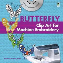 Butterfly Clip Art for Machine Embroidery - Weller, Alan