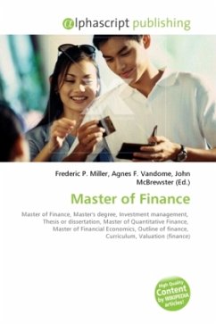 Master of Finance