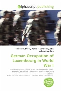 German Occupation of Luxembourg in World War I