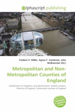 Metropolitan and Non-Metropolitan Counties of England