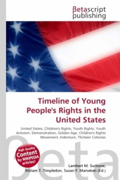 Timeline of Young People's Rights in the United States