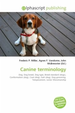 Canine terminology