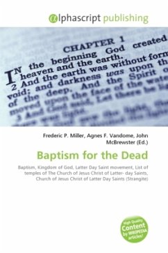 Baptism for the Dead