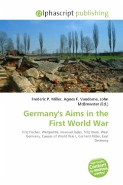 Germany's Aims in the First World War