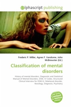 Classification of mental disorders