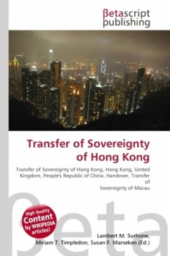Transfer of Sovereignty of Hong Kong
