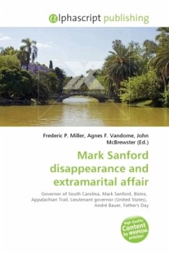 Mark Sanford disappearance and extramarital affair