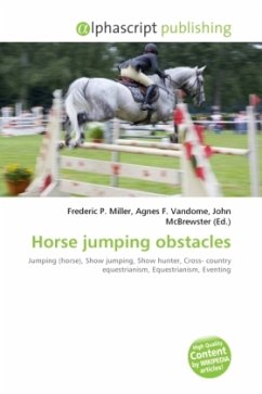 Horse jumping obstacles