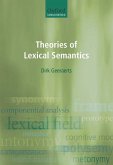 Theories of Lexical Semantics
