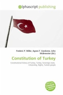 Cover Constitution of Turkey