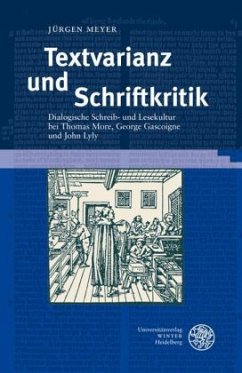 Textvarianz und Schriftkritik - Meyer, Jürgen
