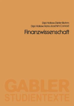 Finanzwissenschaft - Blohm, Dieter
